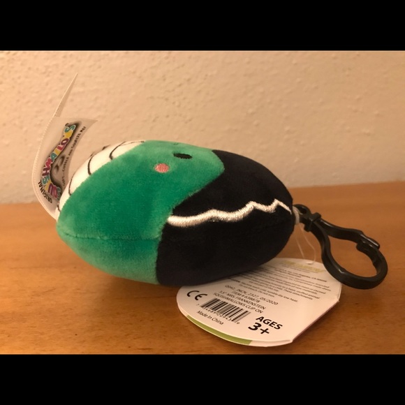 Squishmallows Myrtle Bride of Frankenstein Plush Clip - Picture 4 of 11